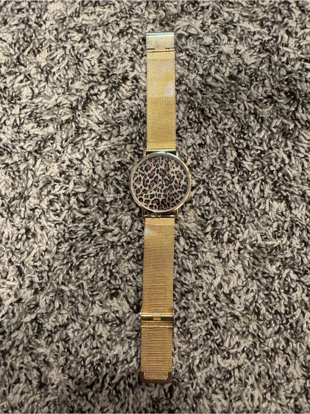 Charming Charlie Watch with Leopard Face